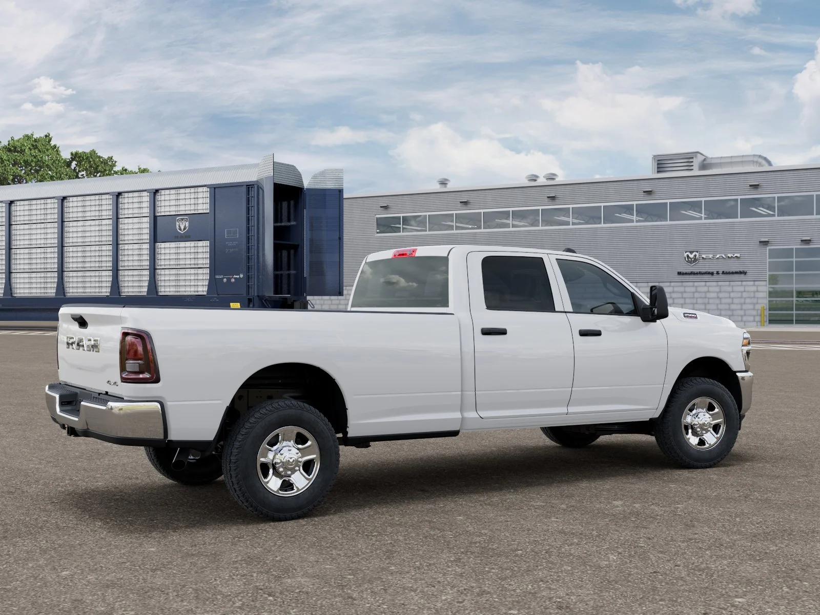 New 2026 Bright White Clearcoat Ram Tradesman image 2
