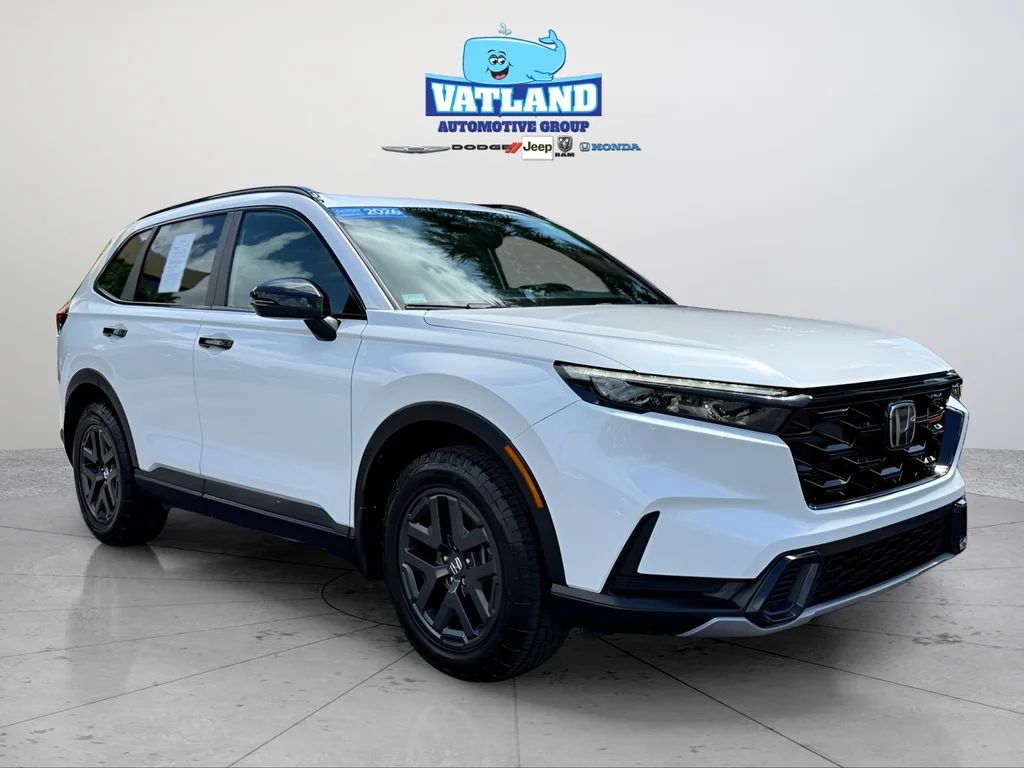 Used 2026 Platinum White Pearl Honda TrailSport image 7