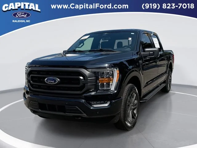 Used 2023 Black Ford XLT image 1