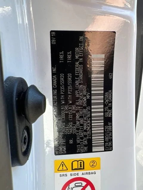 Used 2019 Ultra White Lexus RX 350 image 11