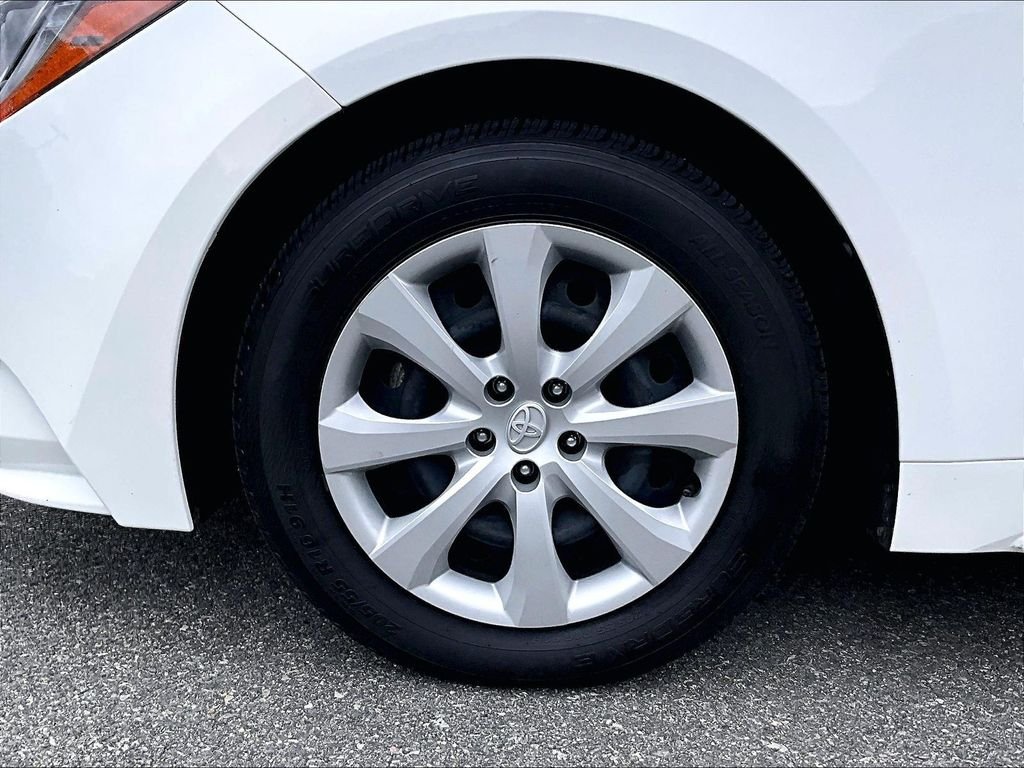 Used 2023 White Toyota LE image 7