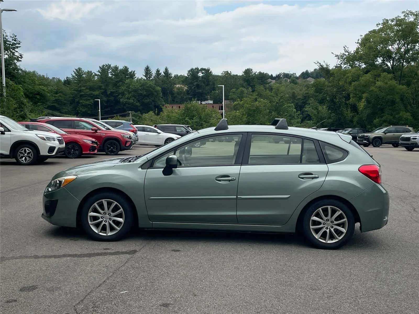 Used 2014 Subaru Impreza 2.0I Premium with VIN JF1GPAC64EH331100 for sale in Canonsburg, PA