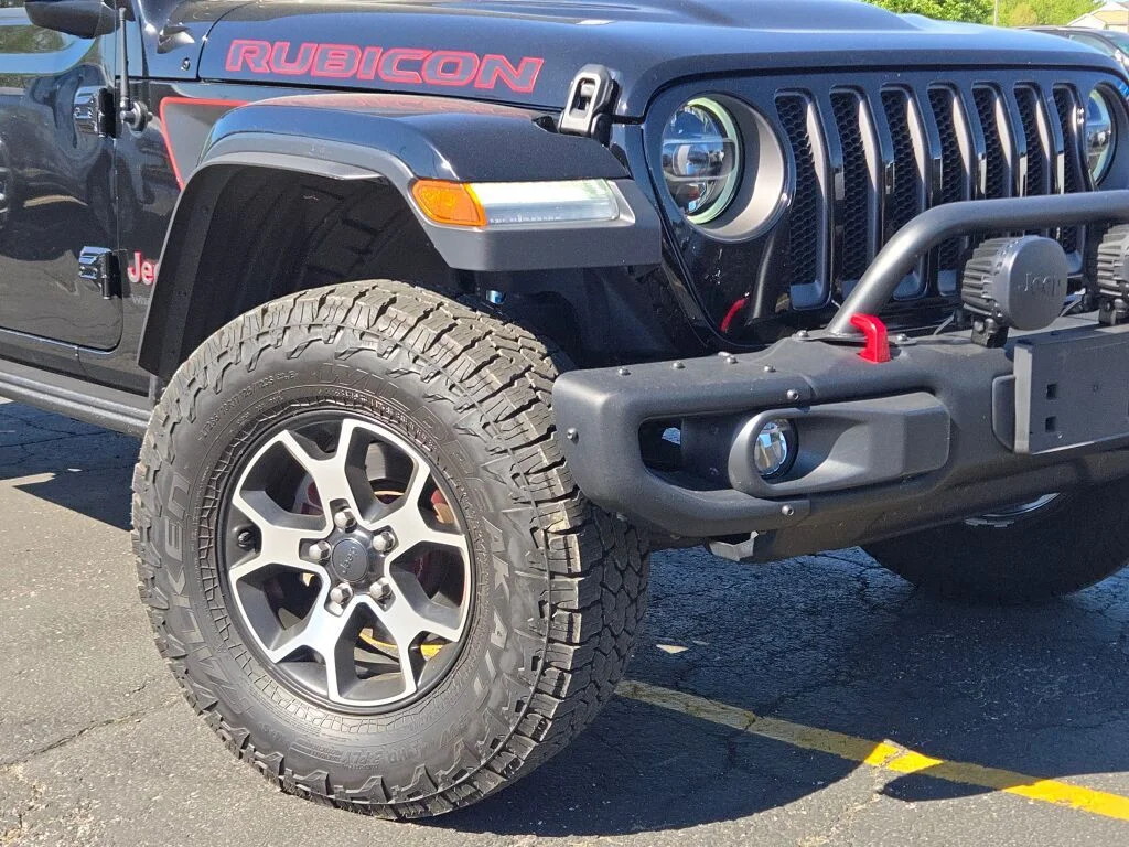 Used 2020 Black Jeep Unlimited Rubicon image 3