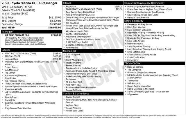 Used 2023 Beige Toyota XLE image 25