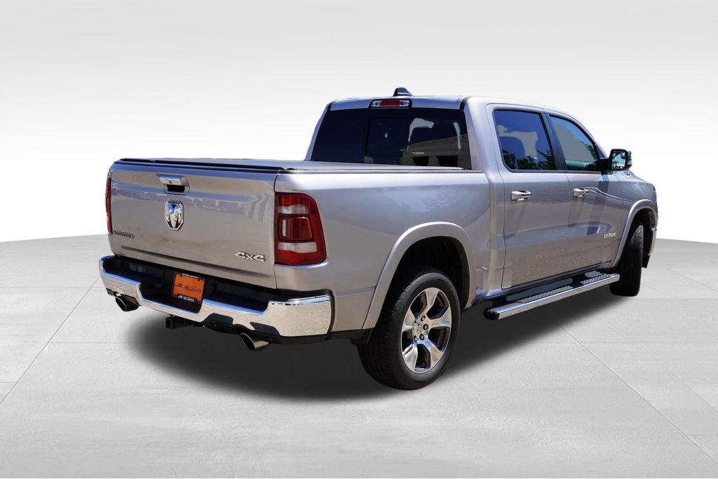 Used 2021 Billet Silver Metallic Clearcoat Ram Laramie image 5