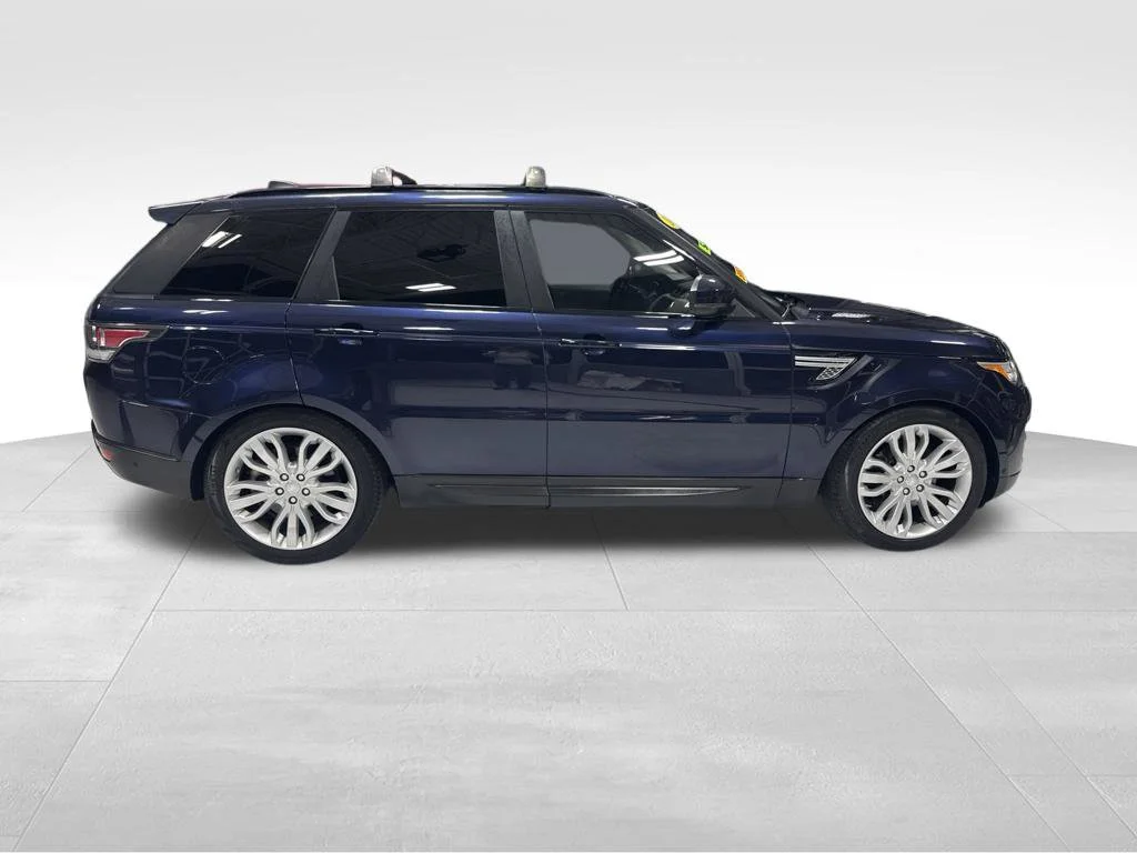 Used 2017 Blue Land Rover 3.0L V6 Supercharged HSE image 9