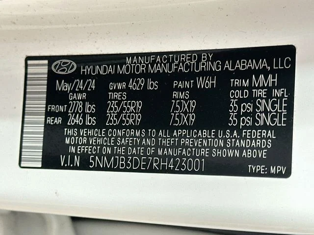 Certified Pre-Owned 2024 Hyundai Tucson SEL