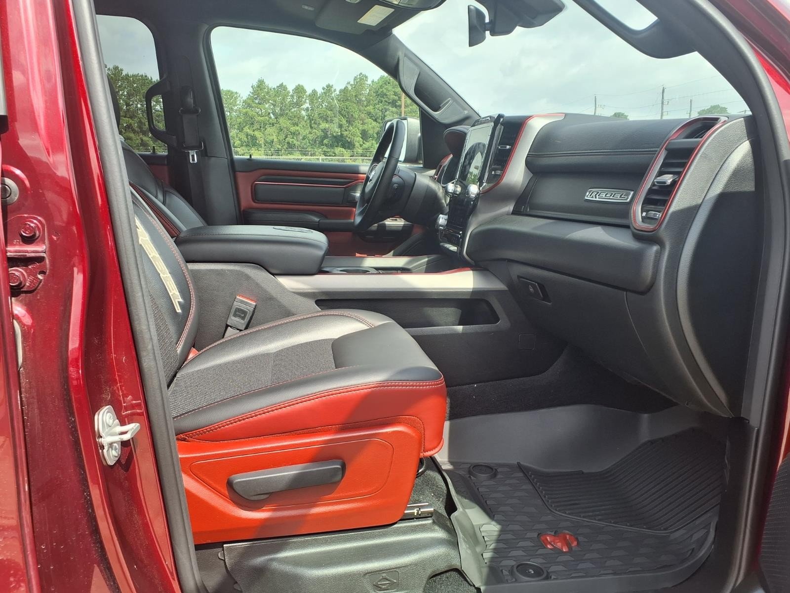 2025 Ram 1500 Rebel Red at Robbins Nissan