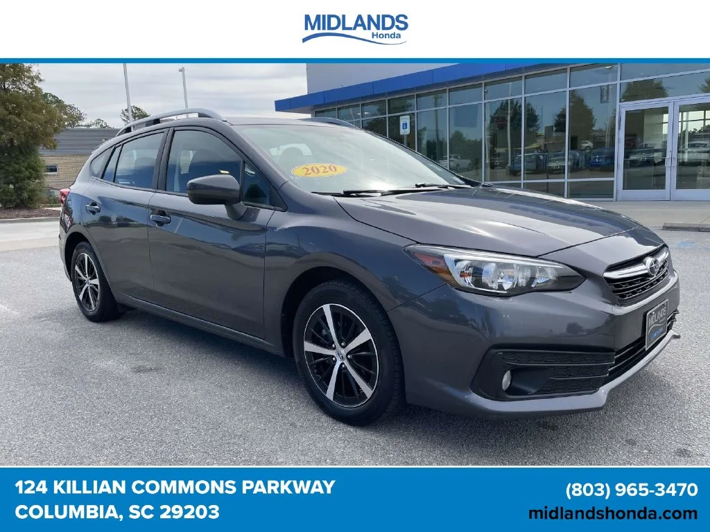 Used 2020 Gray Metallic Subaru Premium image 1