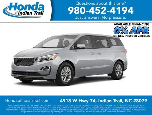 2019 Kia Sedona EX