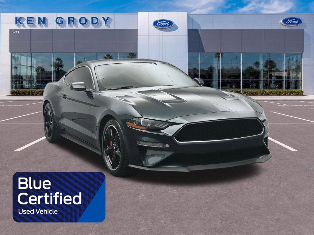 Certified Used 2019 Green Ford Bullitt image 1