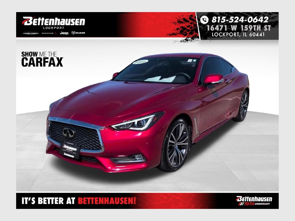 2022 INFINITI Q60 Coupe LUXE