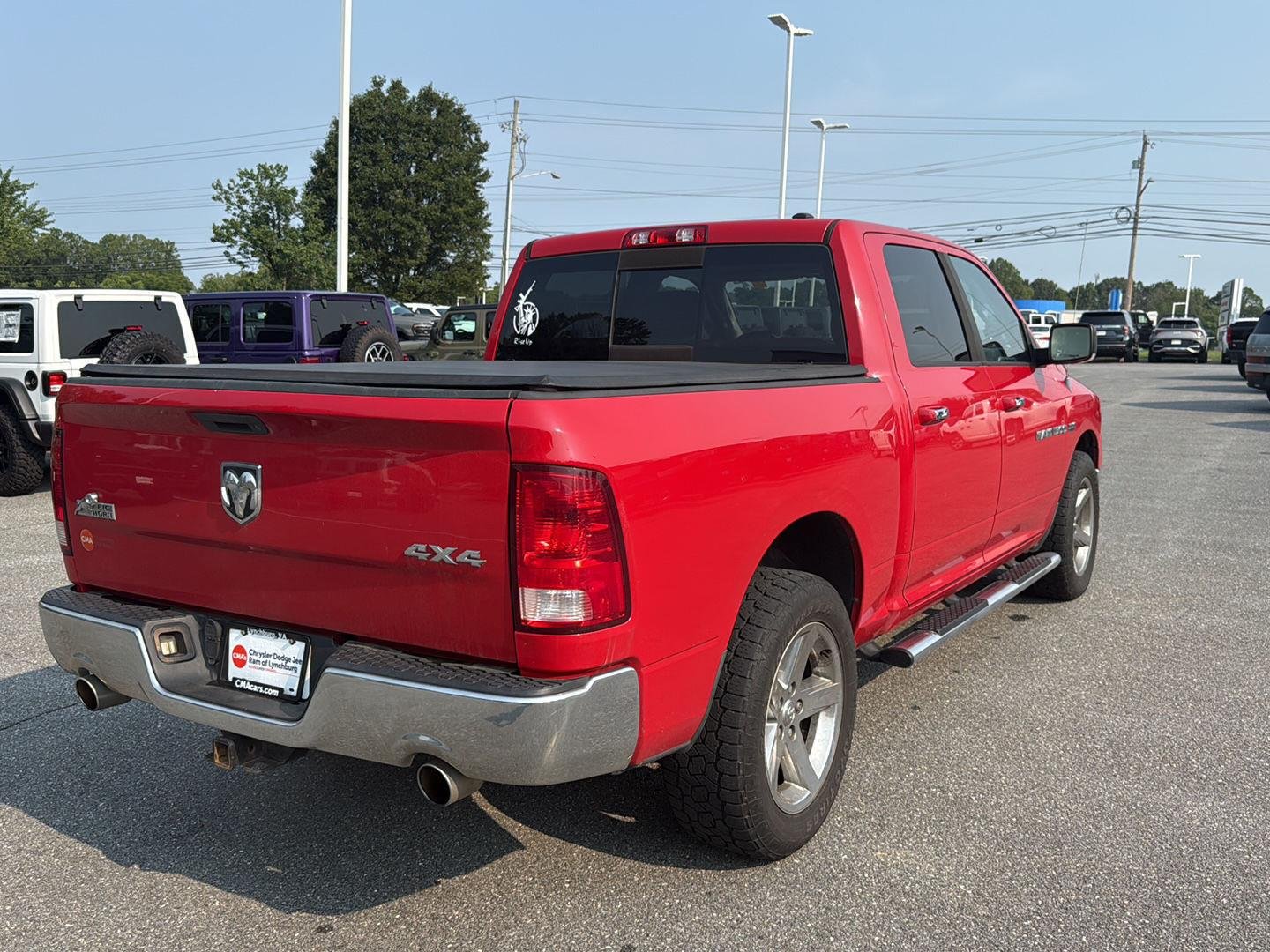 Used 2011 Flame Red Ram Big Horn image 5