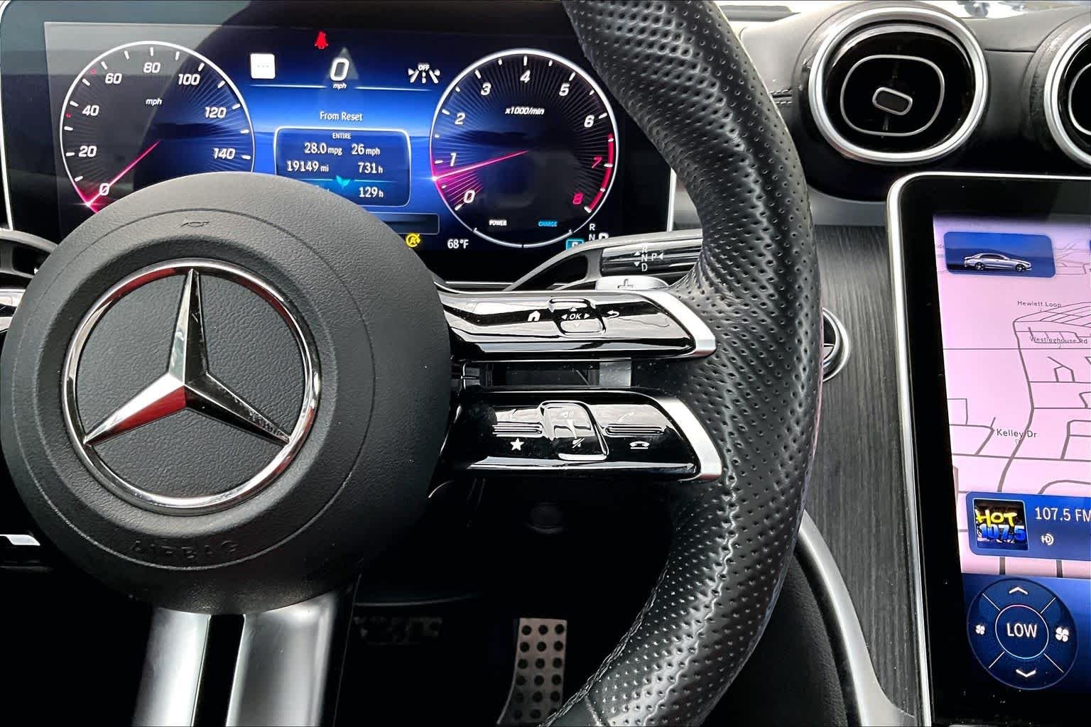 Certified Used 2023 Polar White Mercedes-Benz C 300 image 25