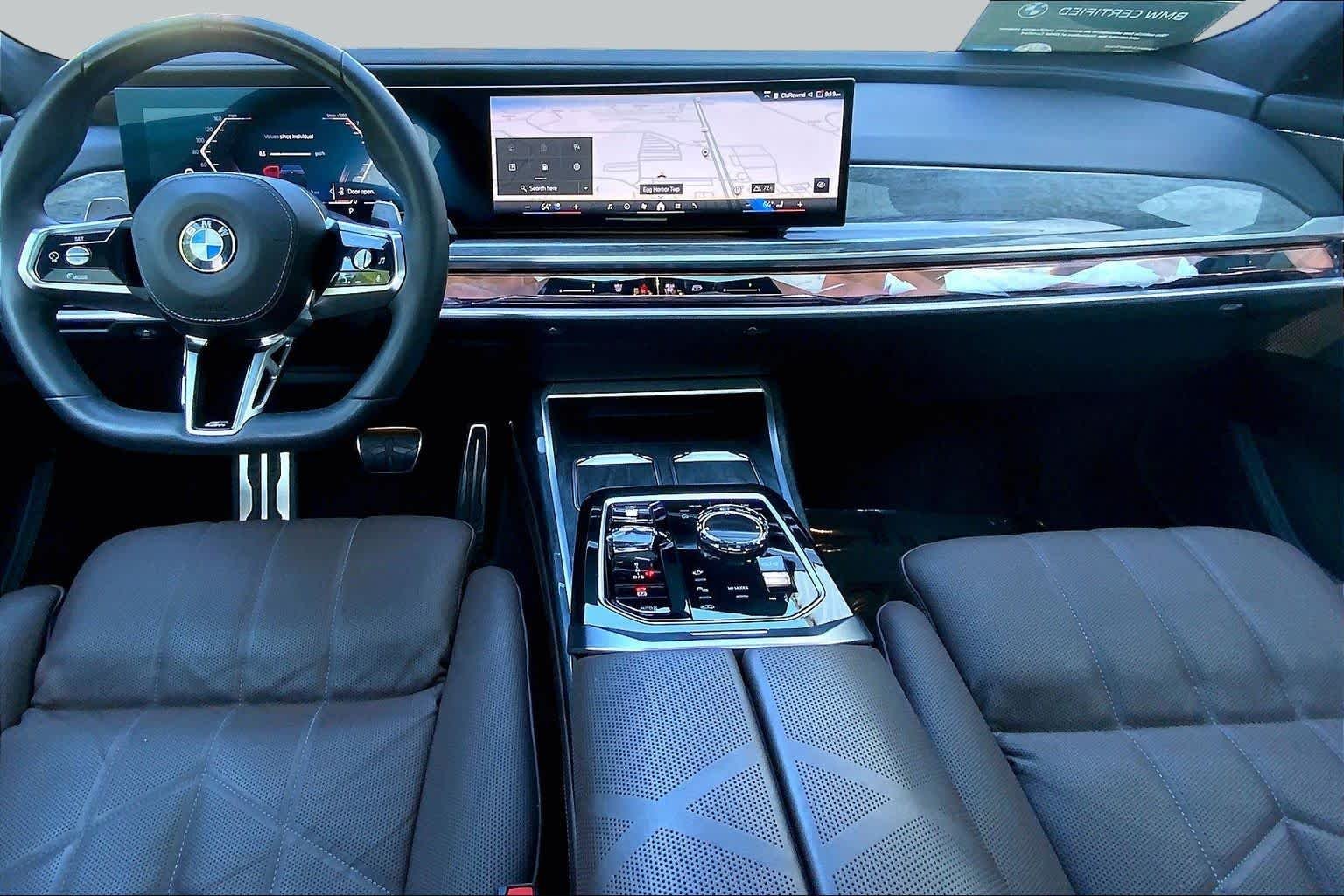 Certified Used 2023 Carbon Black Metallic BMW 740i image 15
