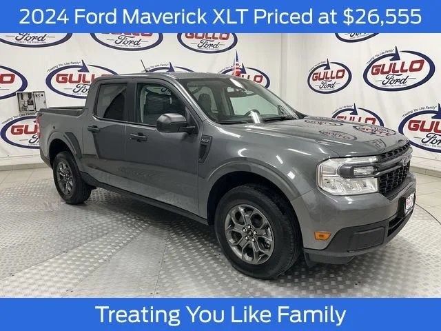 Used 2024 Gray Metallic Ford XLT image 1