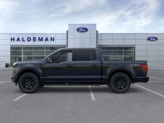 New 2026 Agate Black Metallic Ford XLT image 3