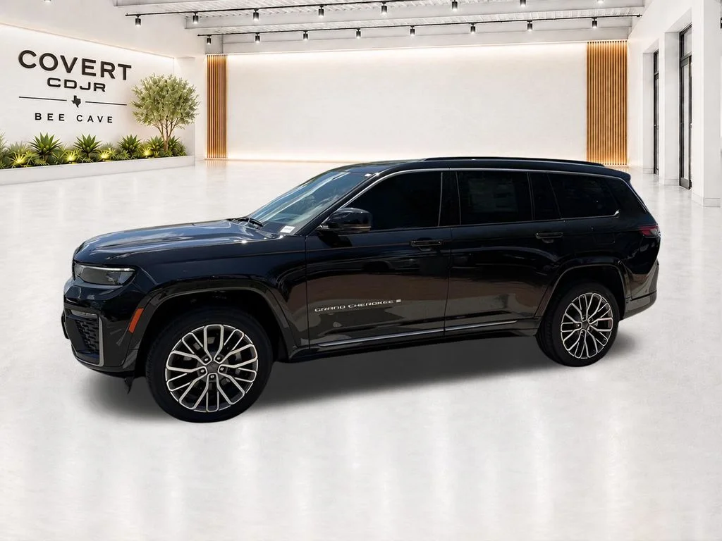 New 2026 Diamond Black Crystal Pearl-Coat Exterior Paint Jeep Summit image 6