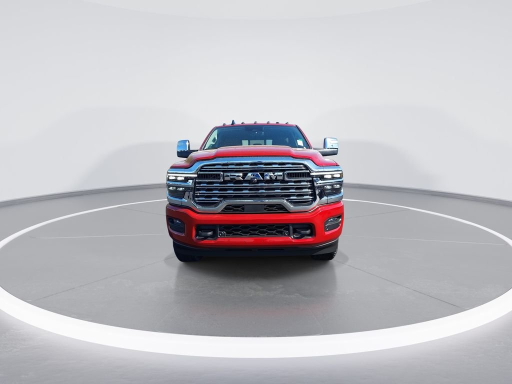 New 2026 Molten Red Pearl-Coat Exterior Paint RAM Limited Longhorn image 3
