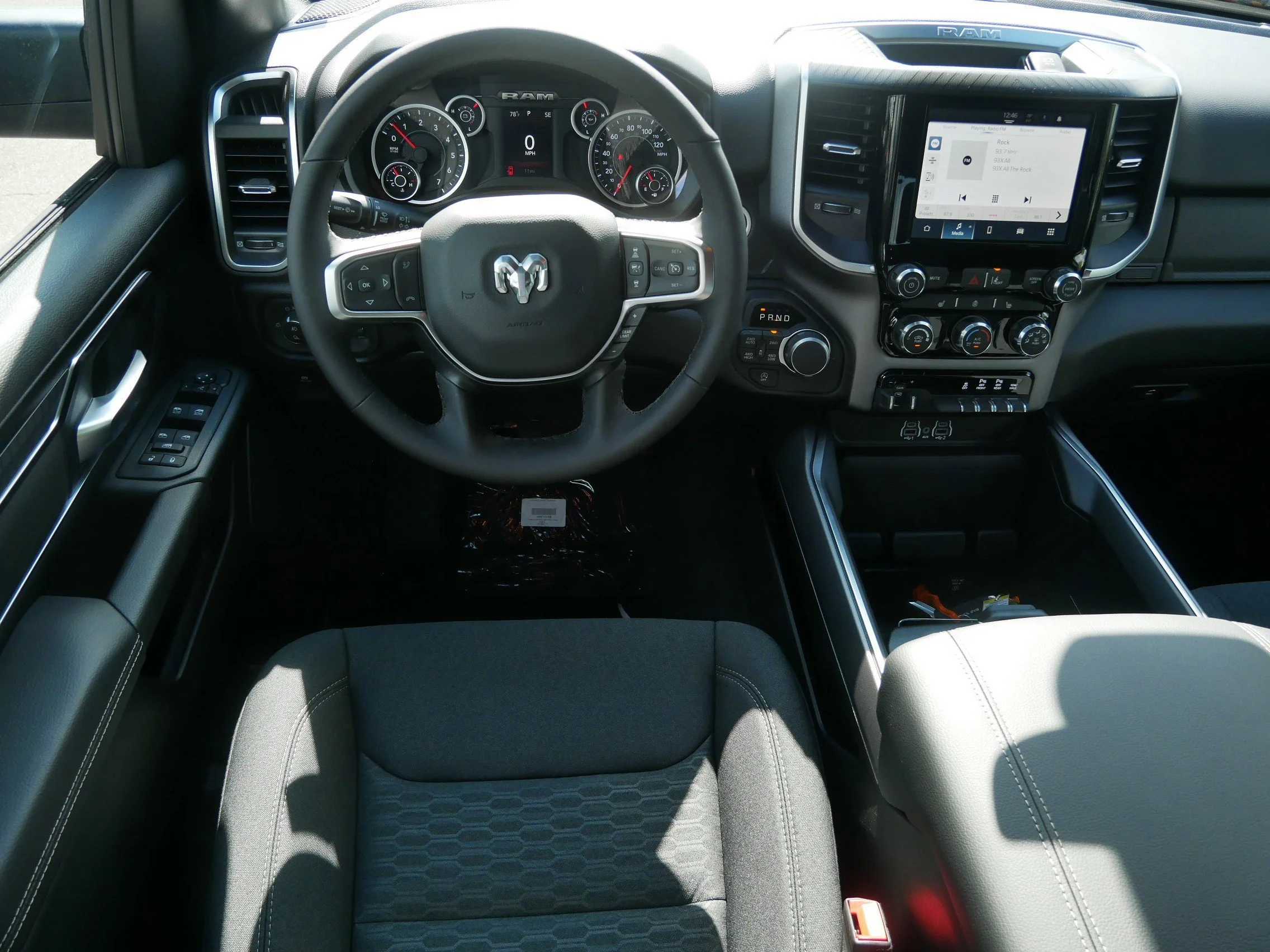 New 2026 Diamond Black Crystal Pearlcoat RAM Big Horn image 12
