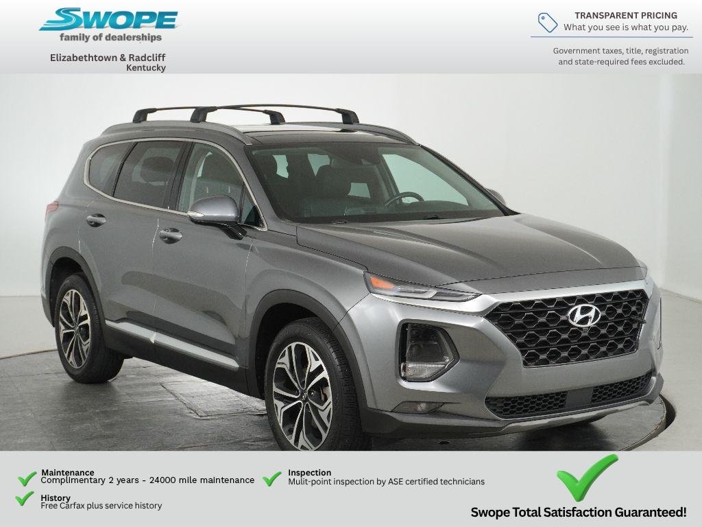 Used 2019 Machine Gray Hyundai Ultimate image 1