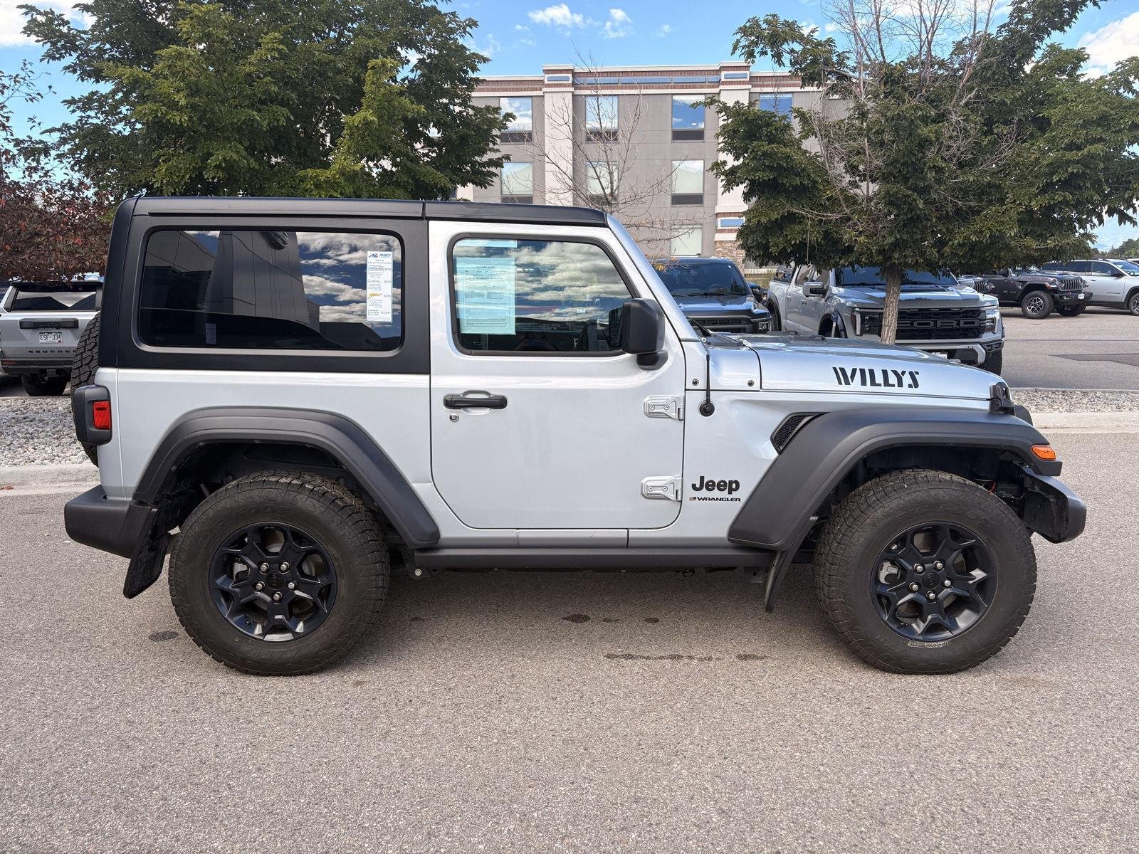 Used 2023 Silver Zynith Clearcoat Jeep Willys image 6