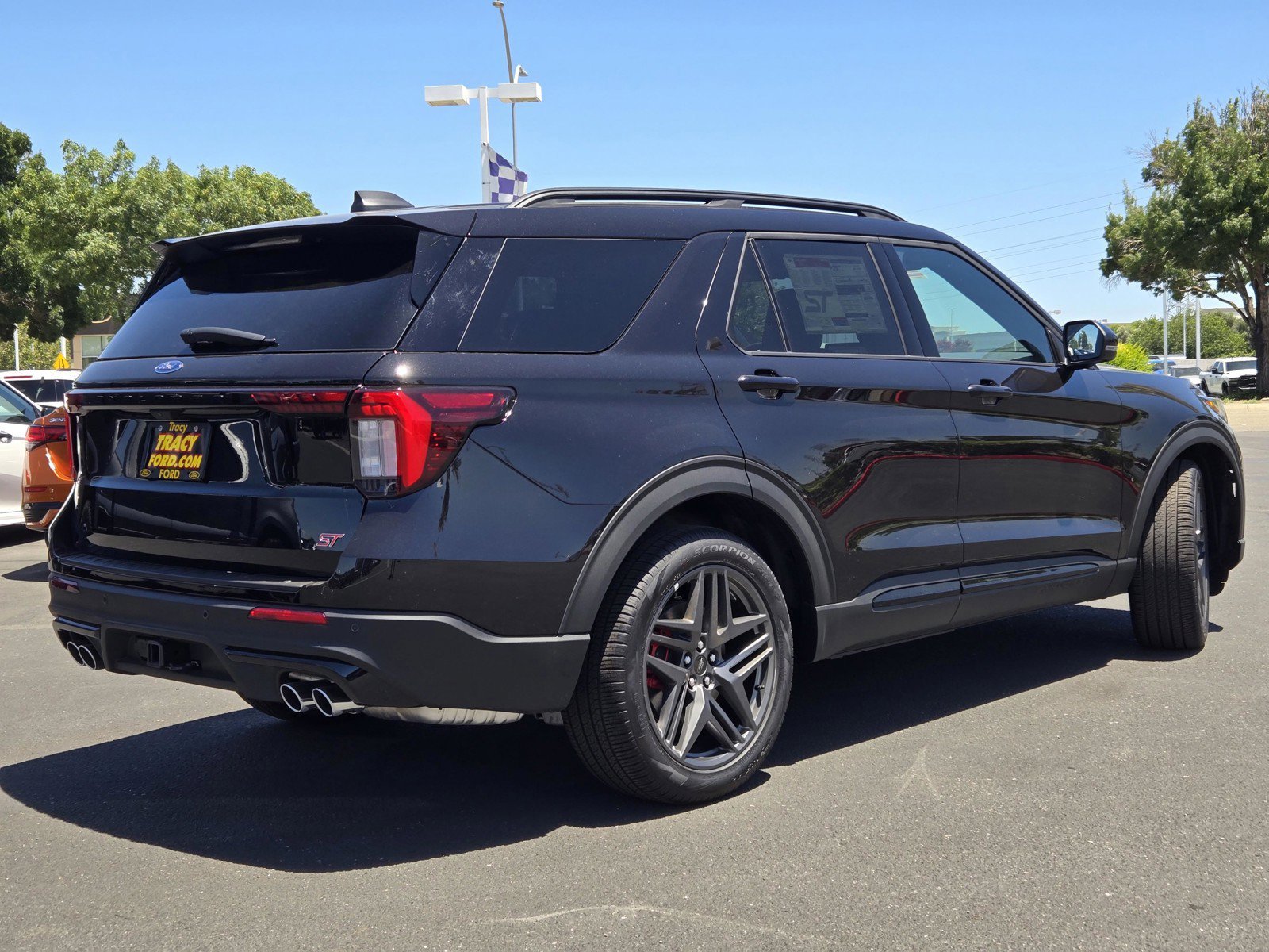 New 2026 Agate Black Metallic Ford ST image 4
