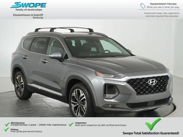 2019 Hyundai Santa Fe Ultimate