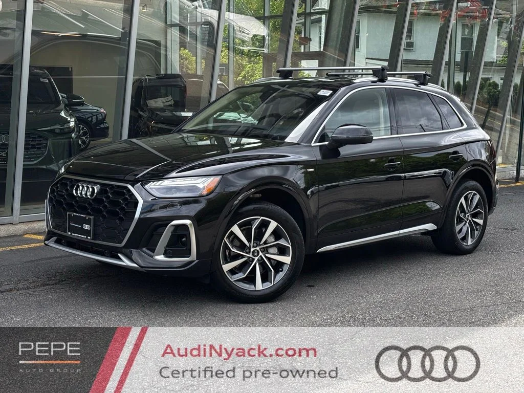 Certified Used 2023 Black Audi 45 S line Prestige image 1