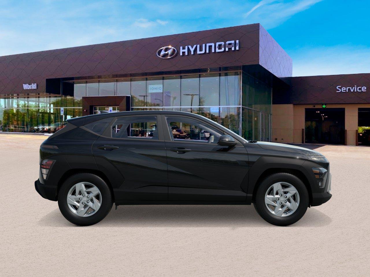 New 2026 Abyss Black Pearl Hyundai SE FWD image 7