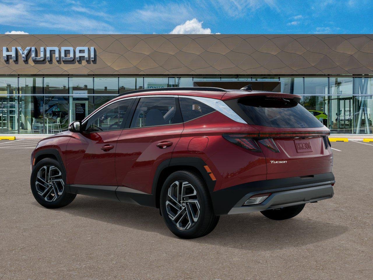 New 2026 Red Hyundai Limited AWD image 5