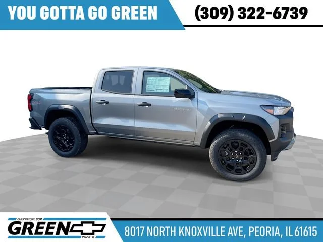 New 2026 Sterling Gray Metallic Chevrolet Trail Boss image 1