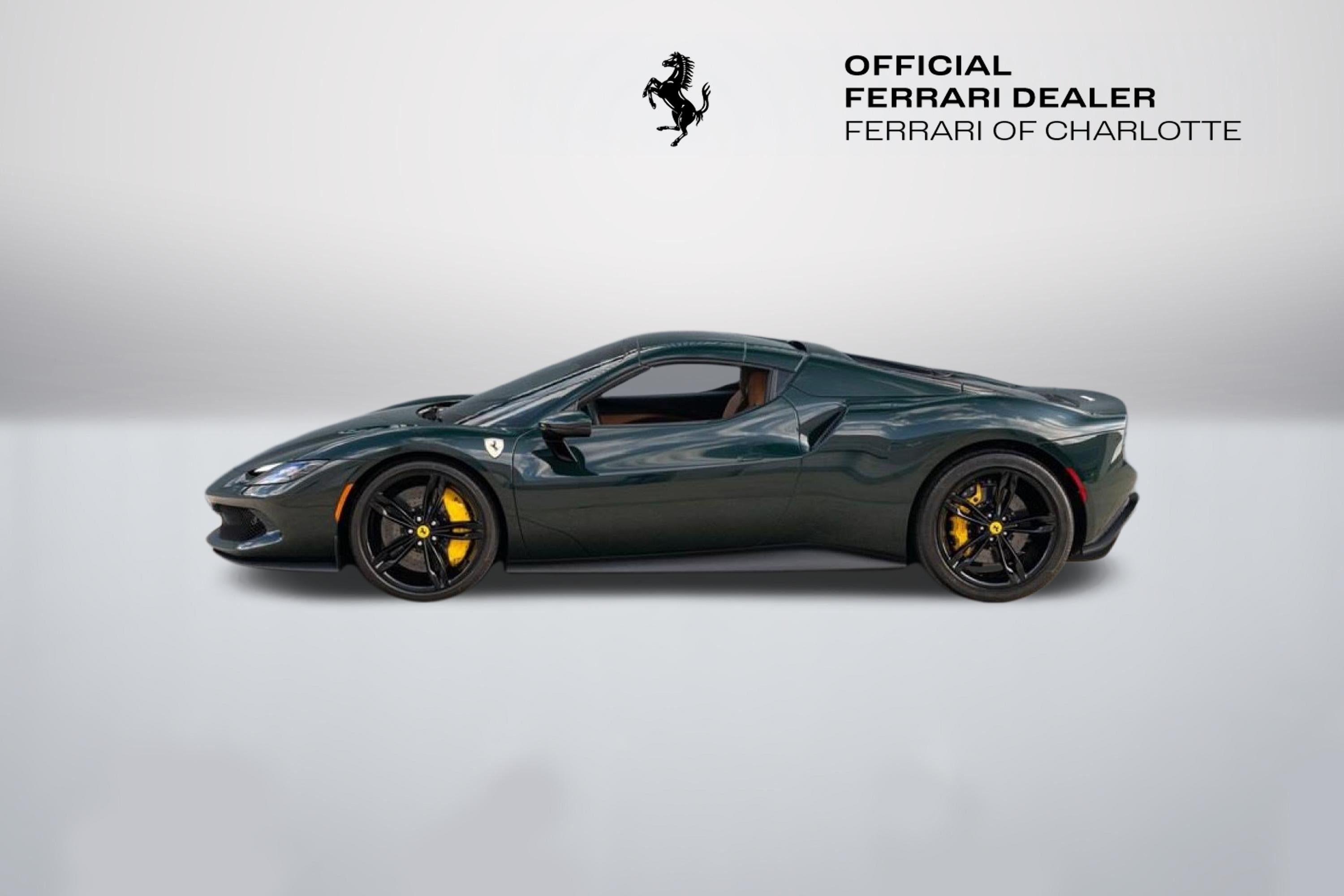 Certified Used 2025 Verde British Racing Green Ferrari  image 4