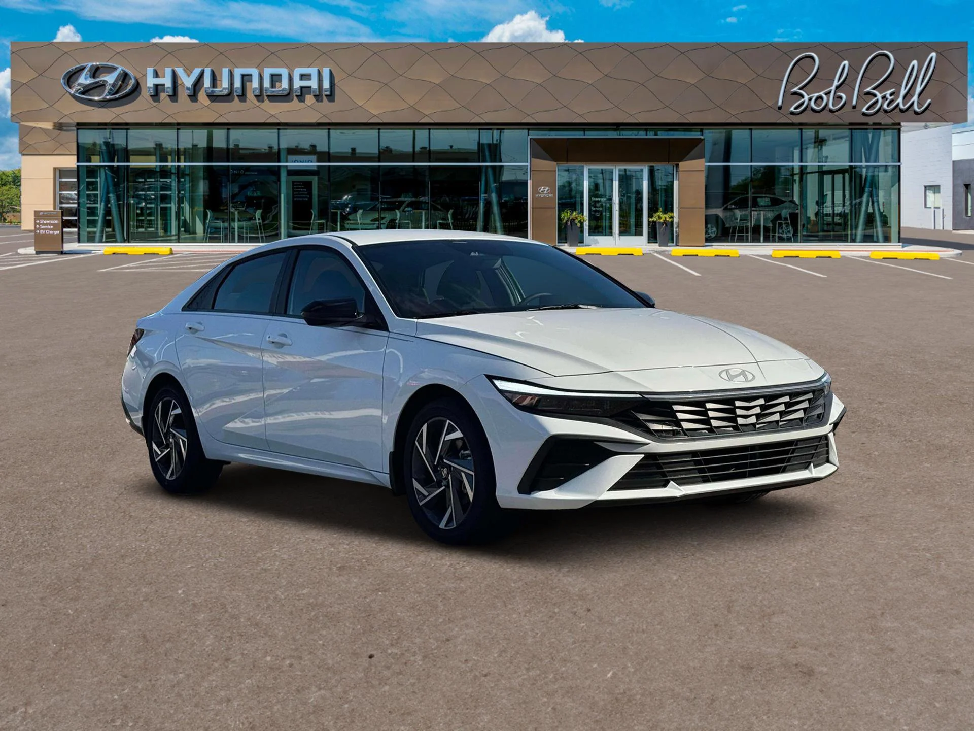 New 2025 White Hyundai SEL Sport image 11
