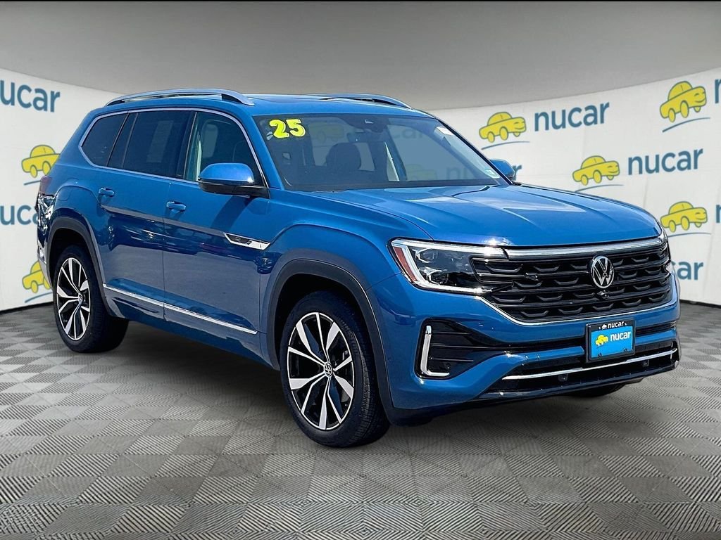 Used 2025 Blue Metallic Volkswagen 2.0T SEL Premium R-Line image 1