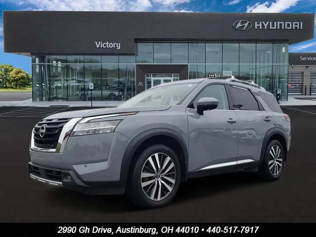 Used 2022 Gray Nissan Platinum image 1