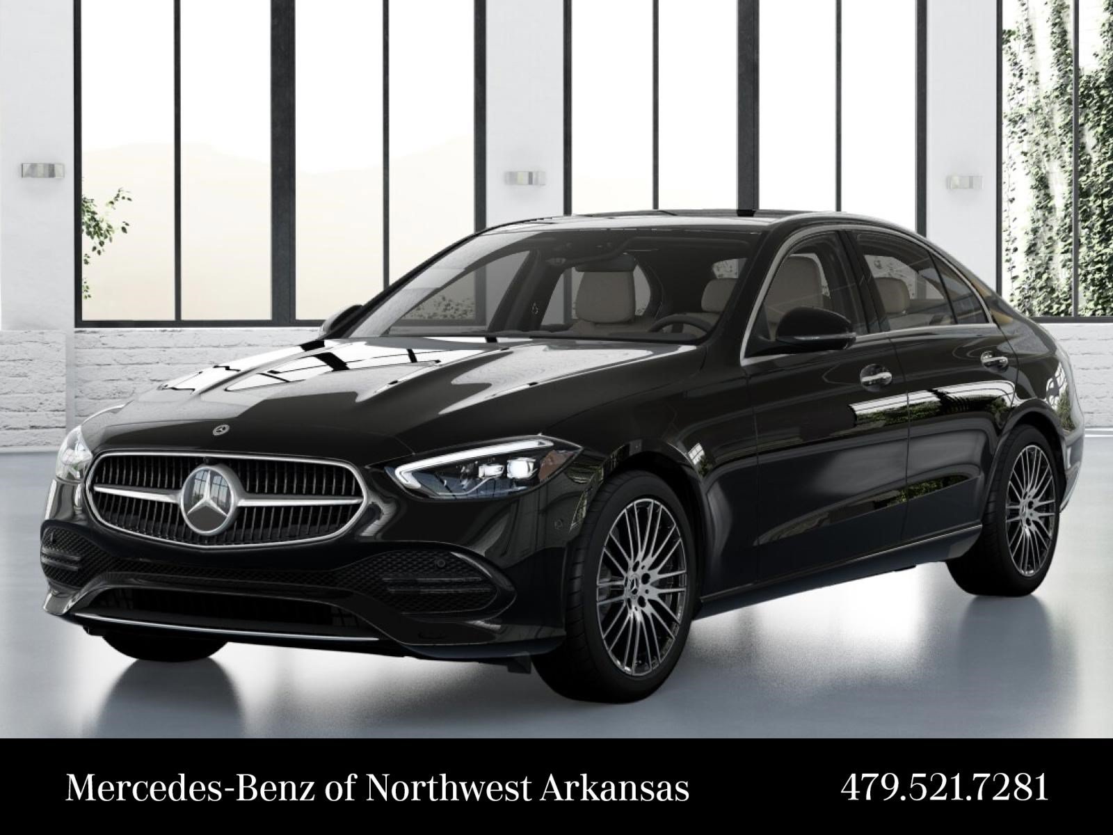 Certified Used 2026 Black Mercedes-Benz C 300 image 1