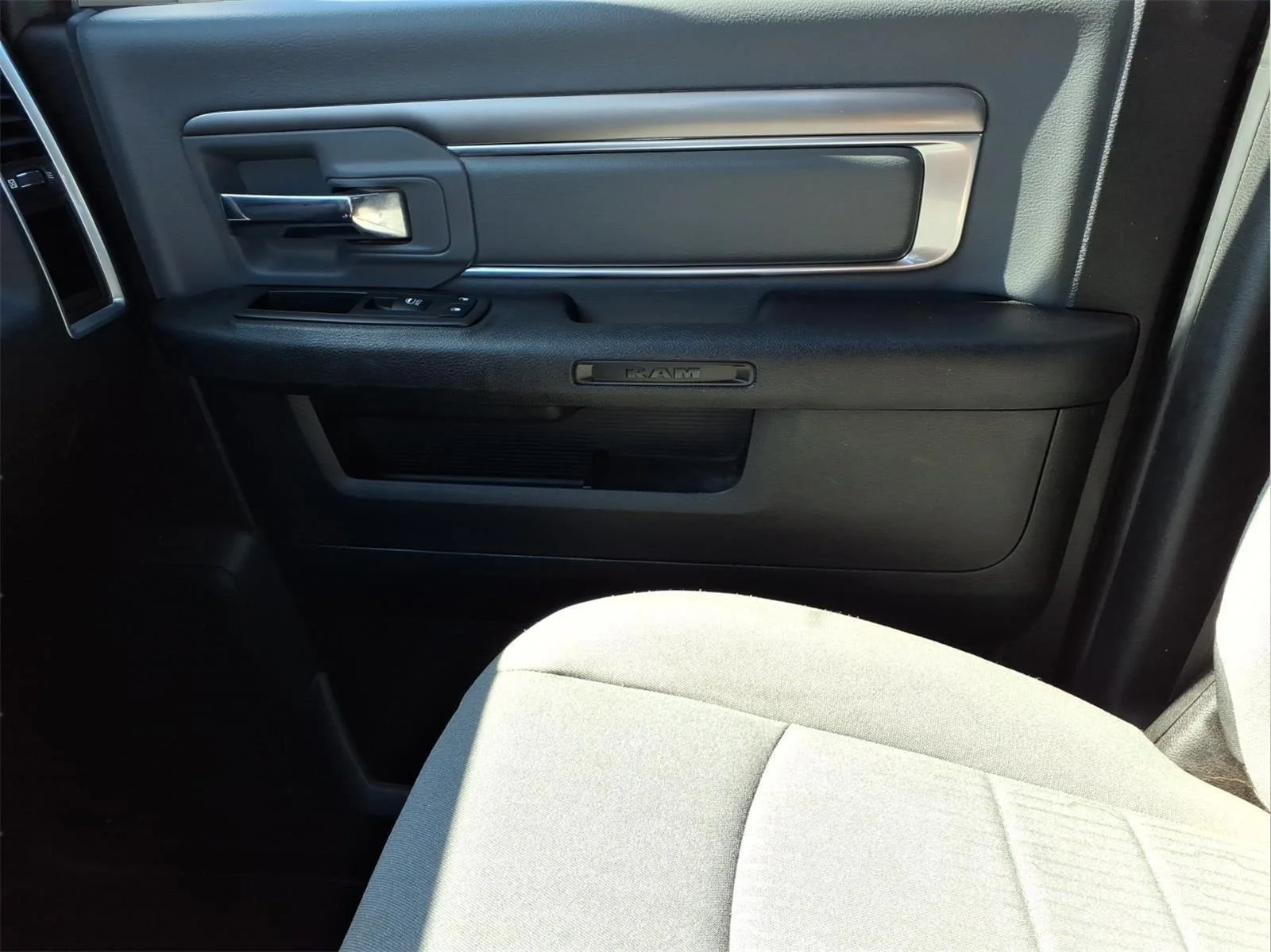 Used 2023 Bright White Clearcoat Ram SLT image 22
