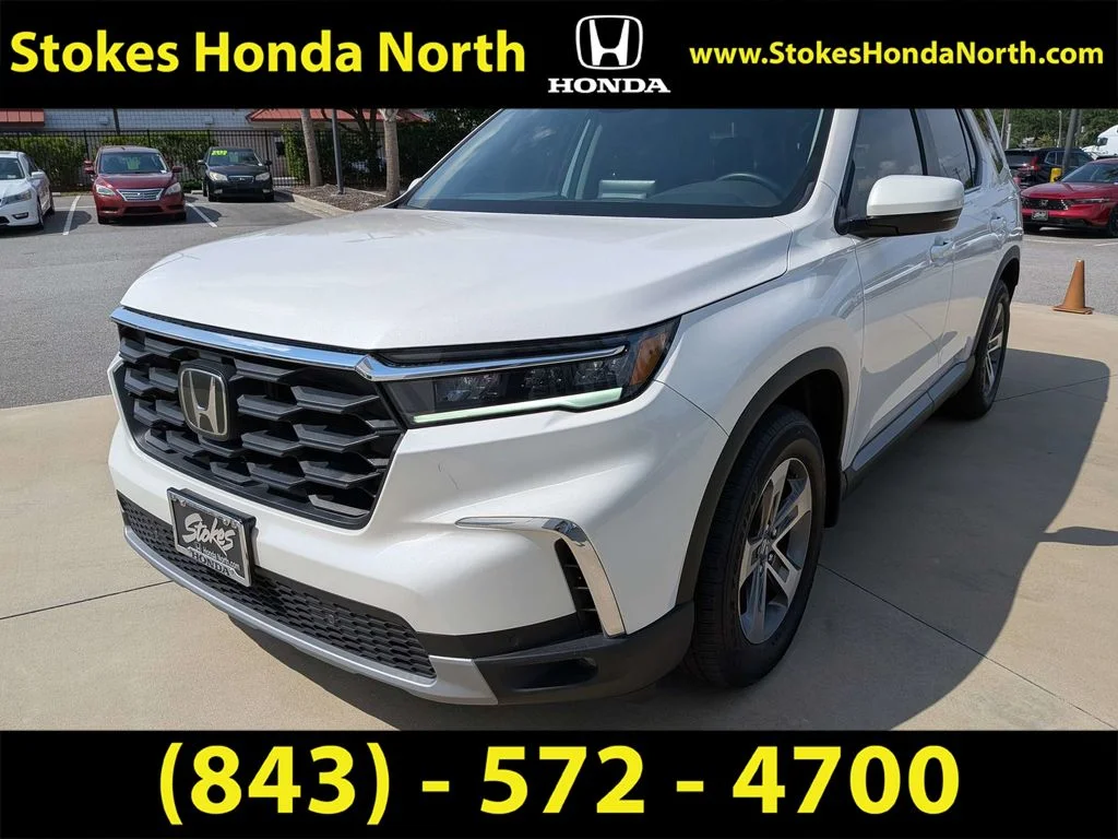 Certified Used 2025 White Honda EX-L image 4