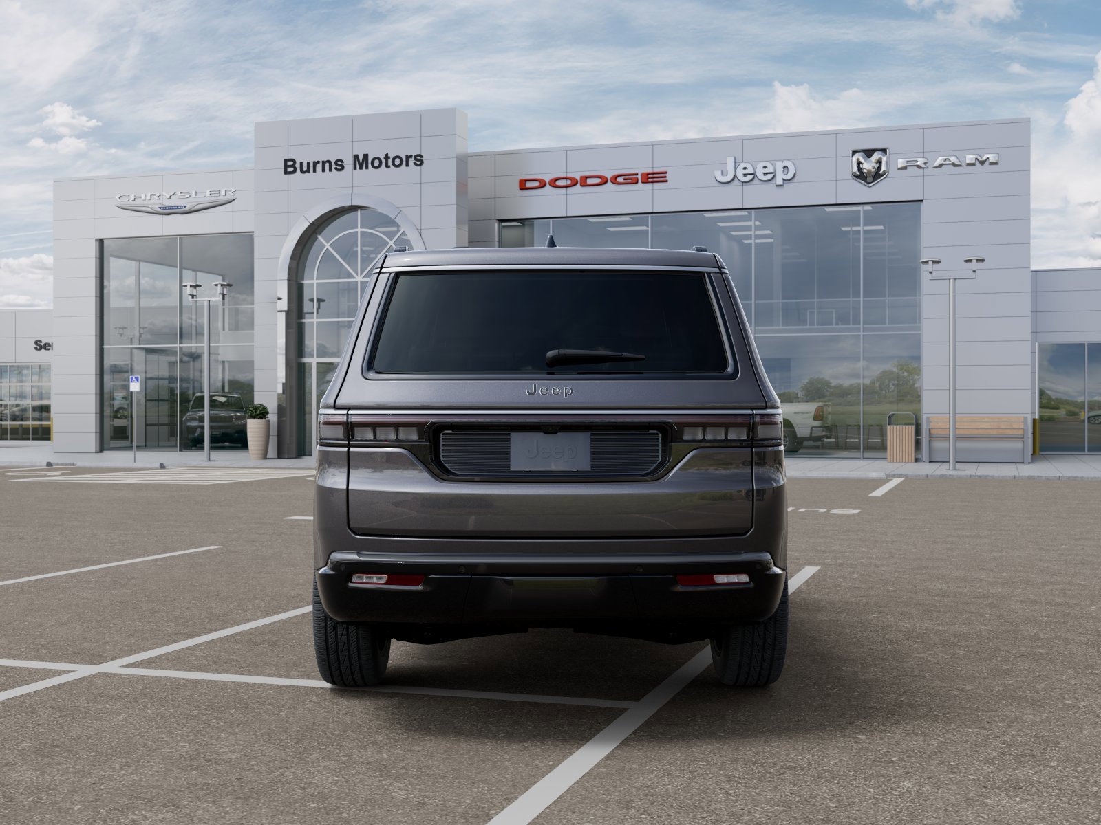 New 2026 Baltic-Gray Metallic Clear-Coat Exterior Paint Jeep 4x2 image 7