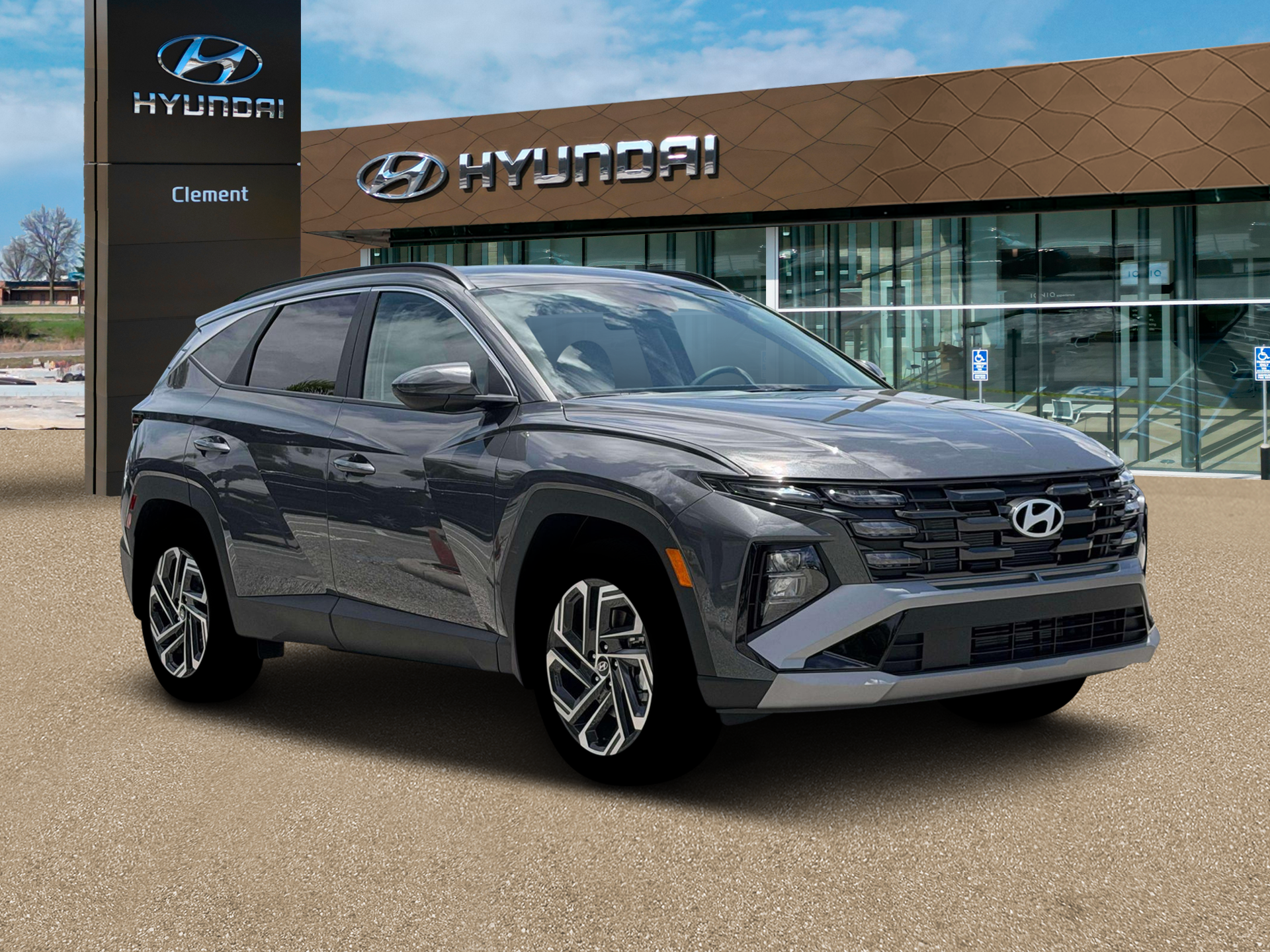 New 2026 Gray Hyundai SEL Plus AWD image 10