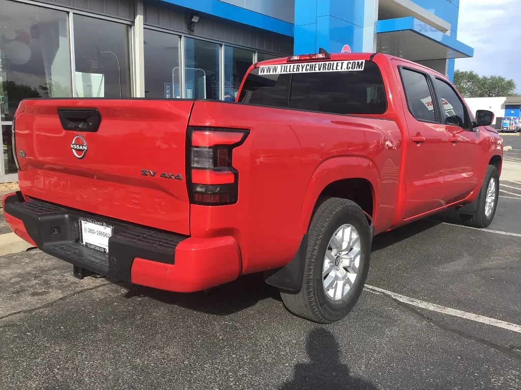 Used 2023 Red Alert Nissan SV image 5