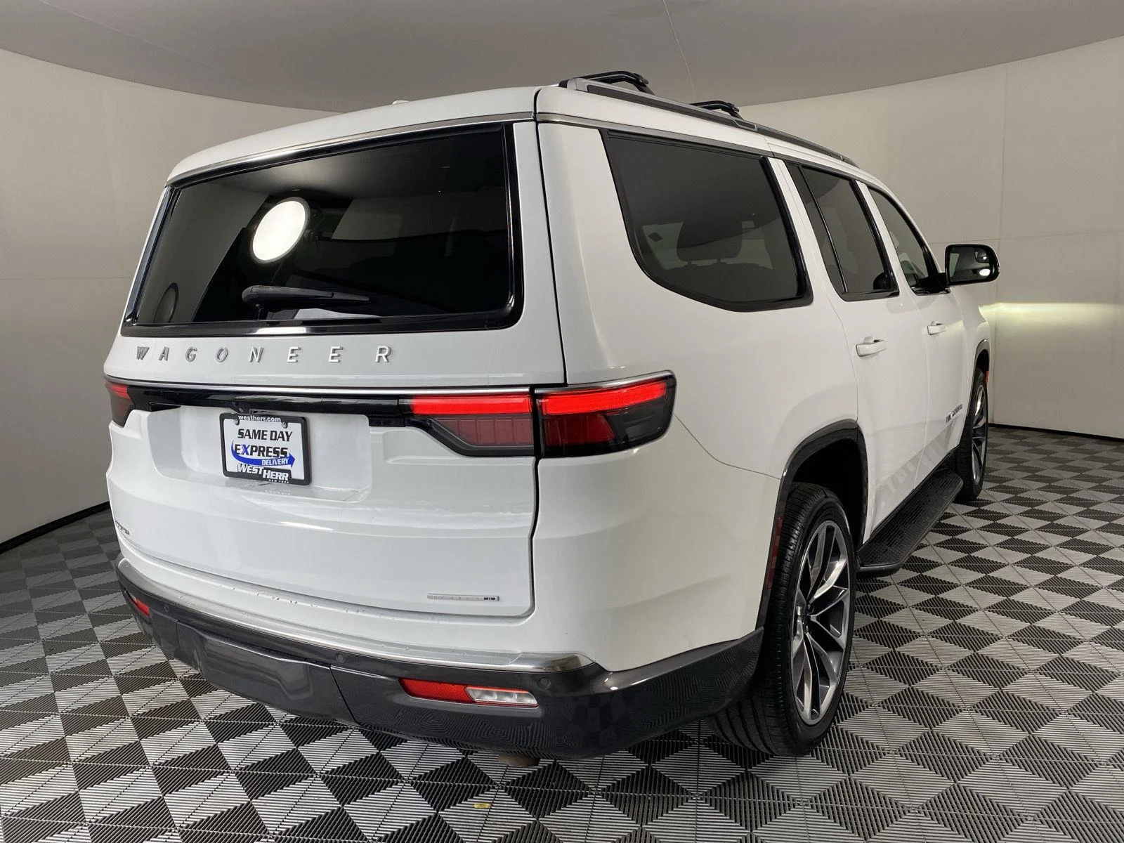 Used 2022 Bright White Clearcoat Jeep Series II image 5
