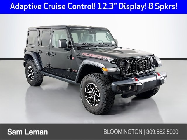 Used 2024 Black Jeep Rubicon image 1