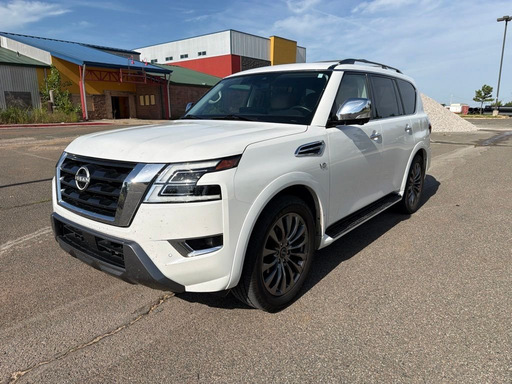 Used 2021 White Nissan Platinum image 1