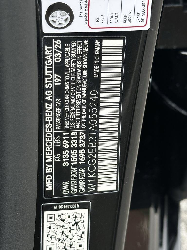 New 2026 Obsidian Black Metallic Mercedes-Benz EQS 450 image 36