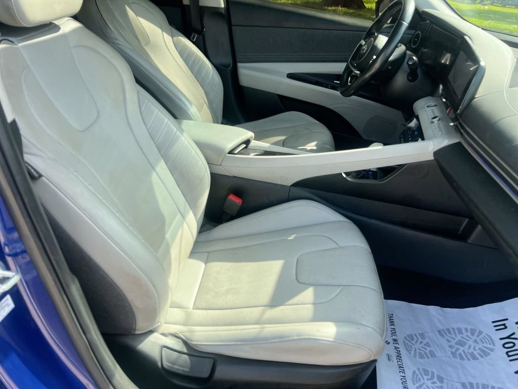 Certified Used 2022 Blue Hyundai Limited image 24