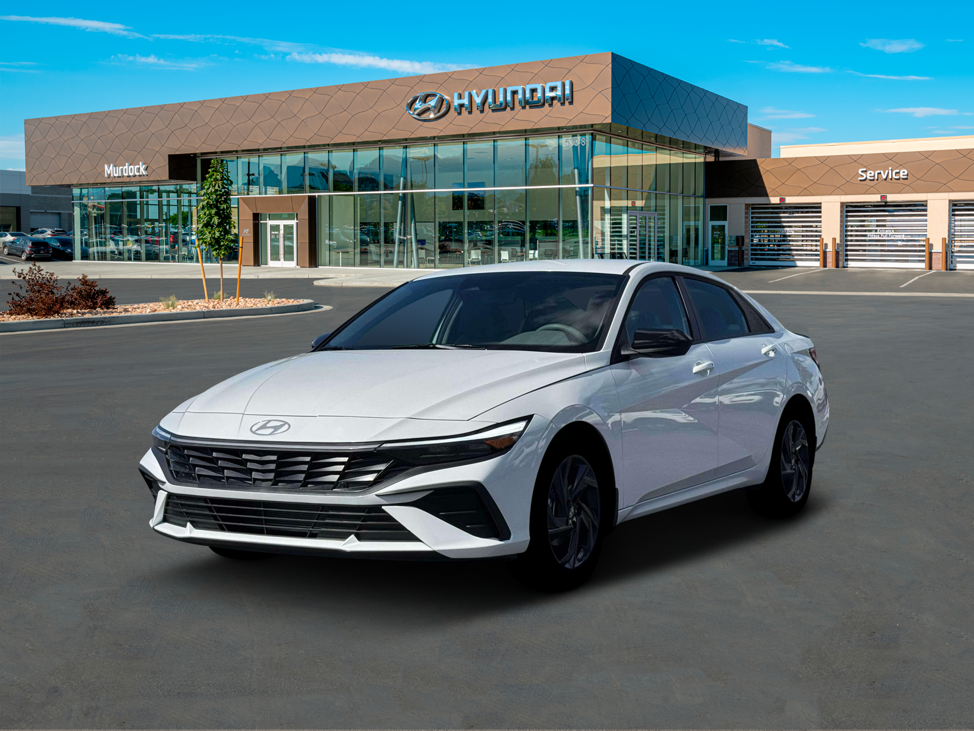 New 2026 Serenity White Hyundai SEL Sport image 1