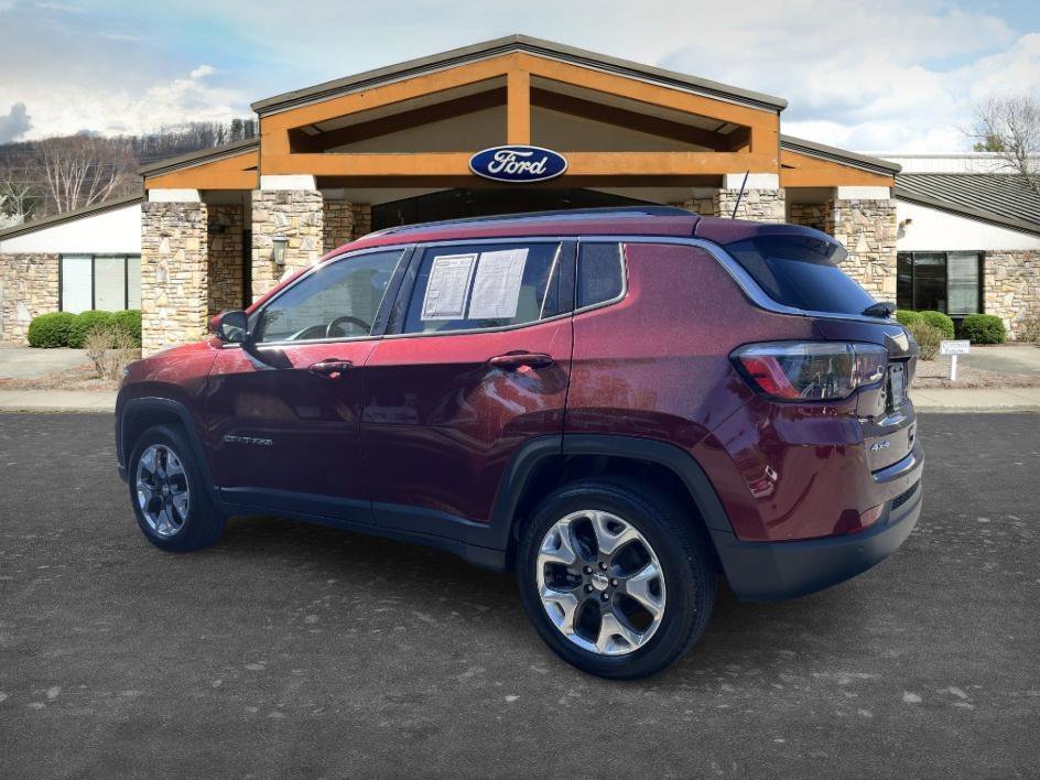 Used 2021 Velvet Red Pearlcoat Jeep Limited image 7