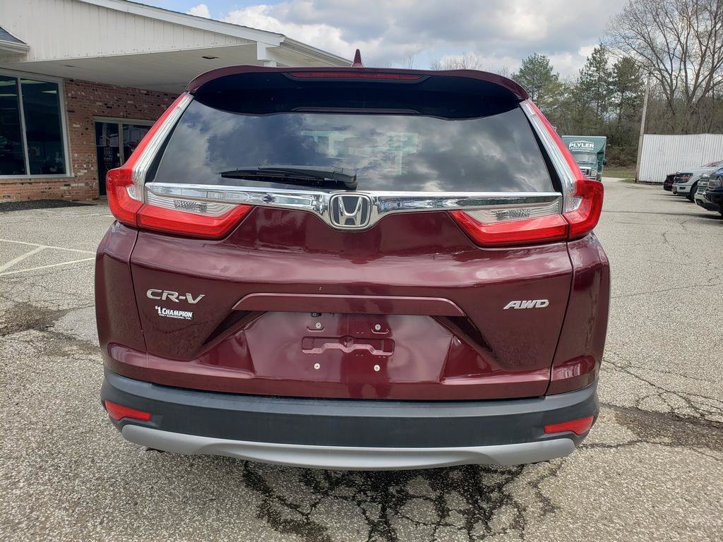 Used 2018 Burgundy Honda EX-L AWD Heated Leather Moonroof image 4